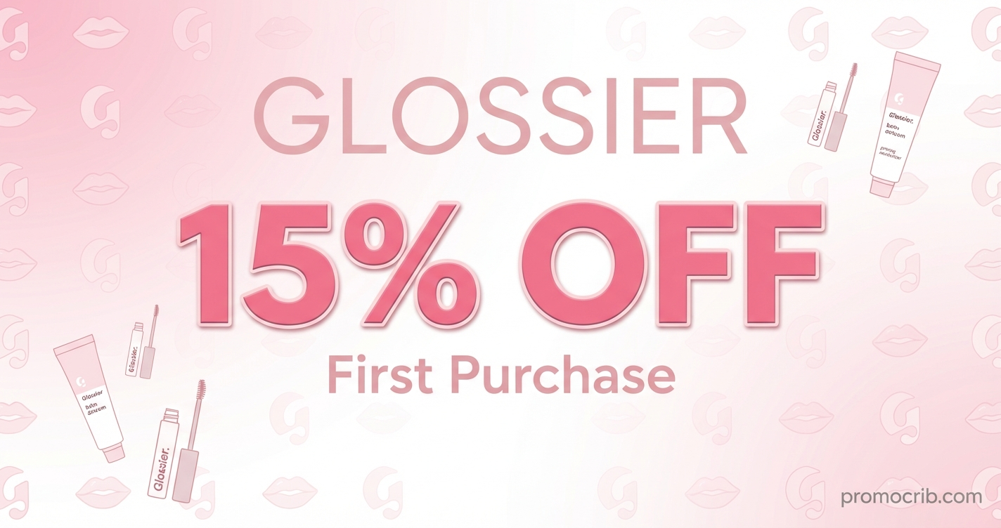 glossier promo code 2026