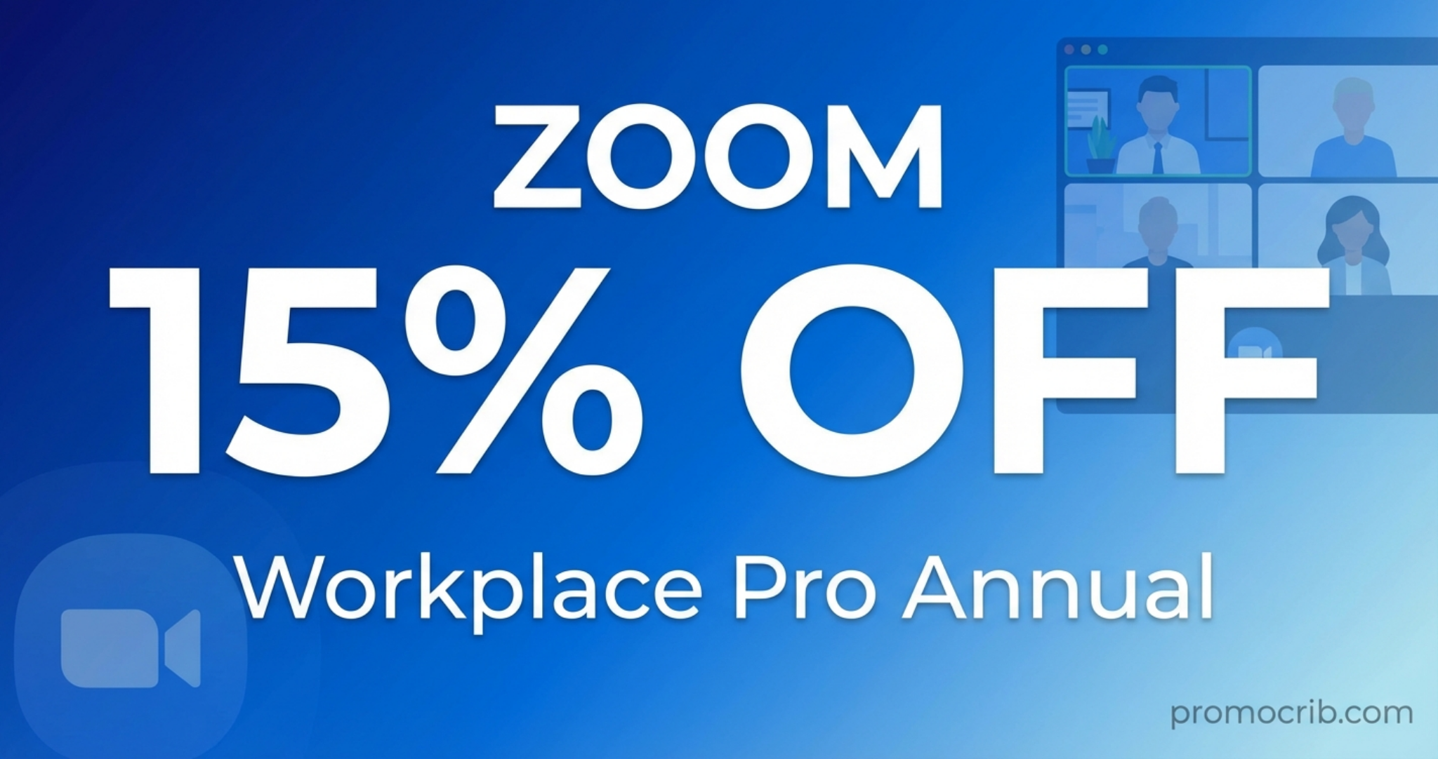 Public Zoom Code Zoom Promo Code 2026 – 15% Off Workplace Pro - Promo Crib