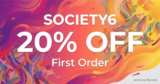 Society6 Coupon Code 2026 – 20% Off First Order